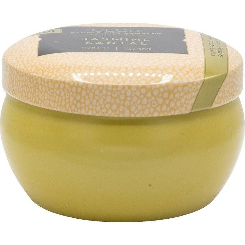 Vonná svíčka 2 knoty Jasmín - Jasmine Santal Candle-lit