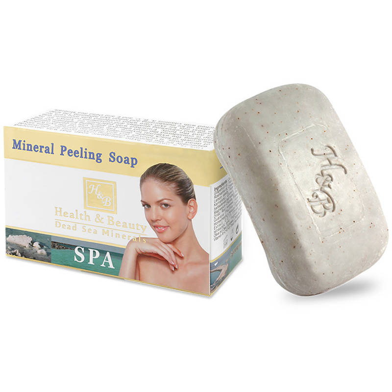 Peeling soap for face and body with Dead Sea minerals 115 g Health & Beauty