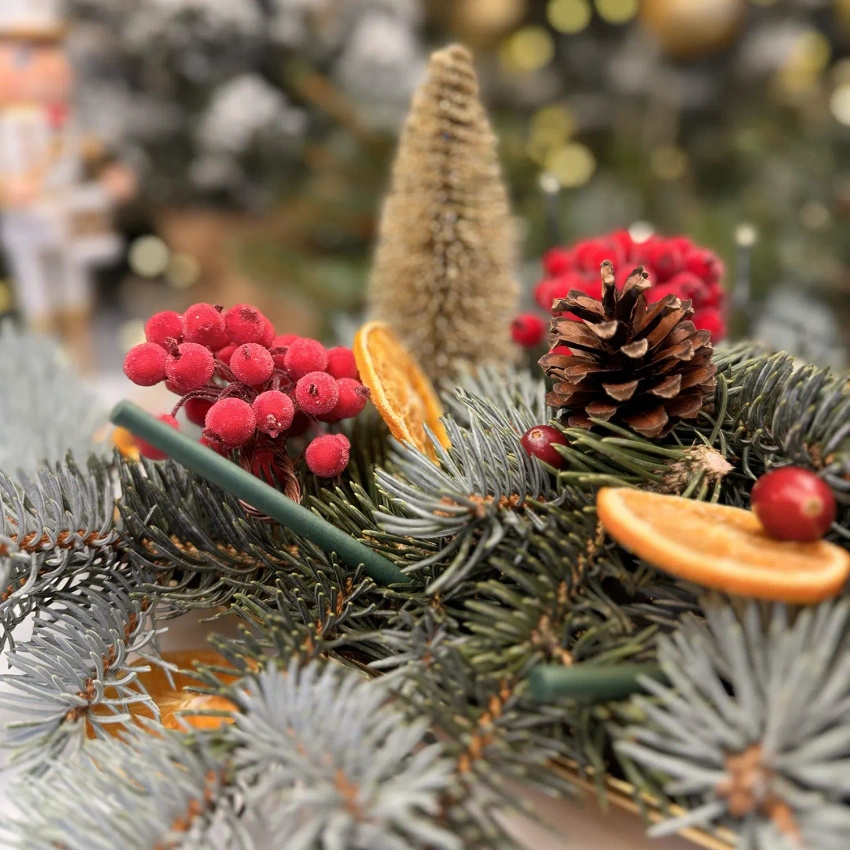 Duftstäbchen für den Weihnachtsbaum Scentsicles Snowberry Pine Hängender Weihnachtsschmuck 6 Stück  