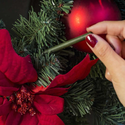 Vonné tyčinky pro vánoční stromek Scentsicles Snowberry Pine Vánoční závěsné dekorace 6 ks