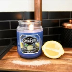 Candela profumata naturale Salty Blue Citron Candle-lite