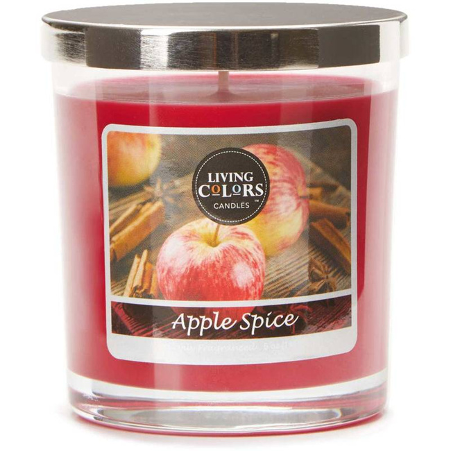 Ароматическая свеча Apple Spice Living Colors