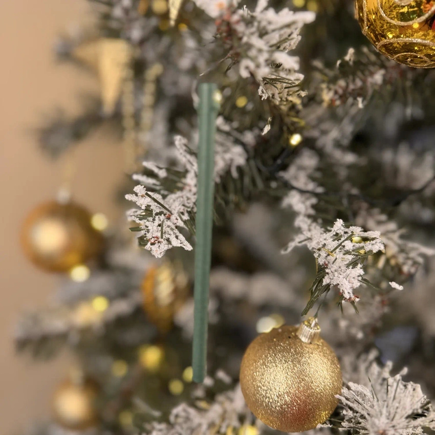 Bâtons parfumés pour un arbre de Noël Scentsicles Snowberry Pine Décorations suspendues de Noël 6 pcs