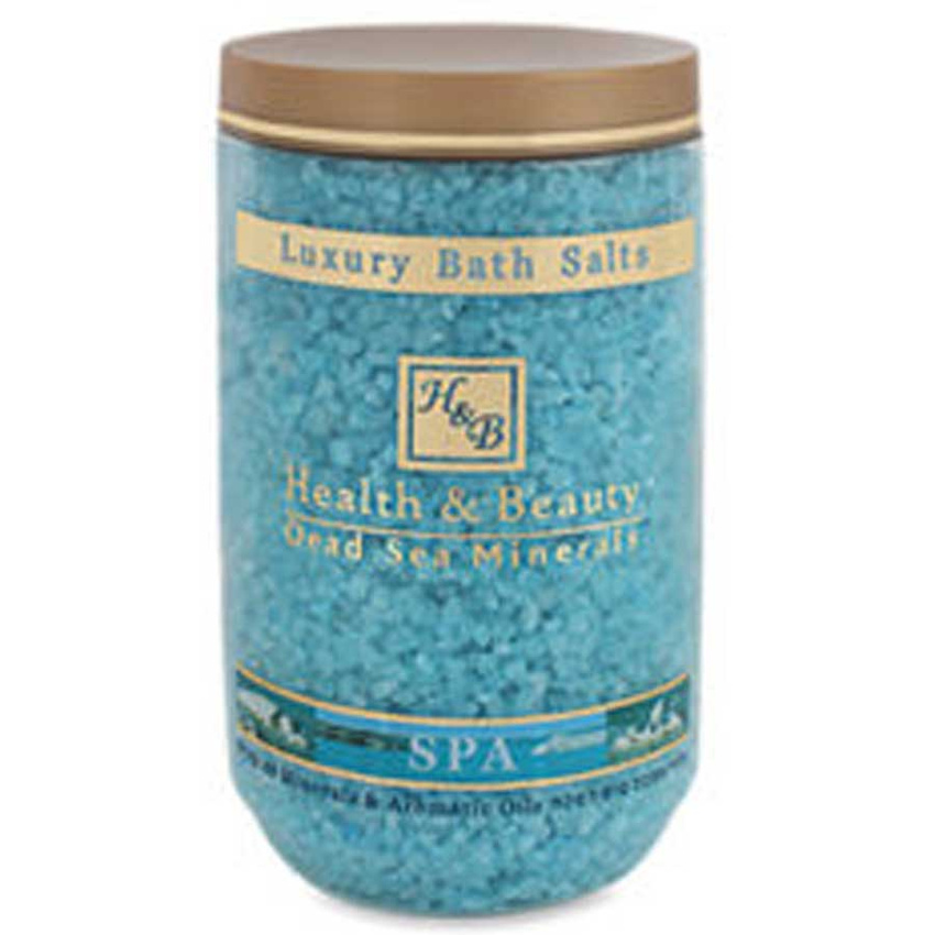 Natuurlijk badzout uit de Dode Zee en biologische lavendelolie 1200 g Health & Beauty