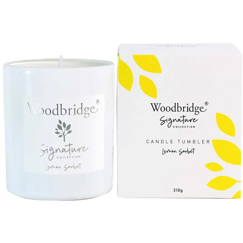 Vela perfumada de regalo cítricos Lemon Sorbet 310 g Woodbridge