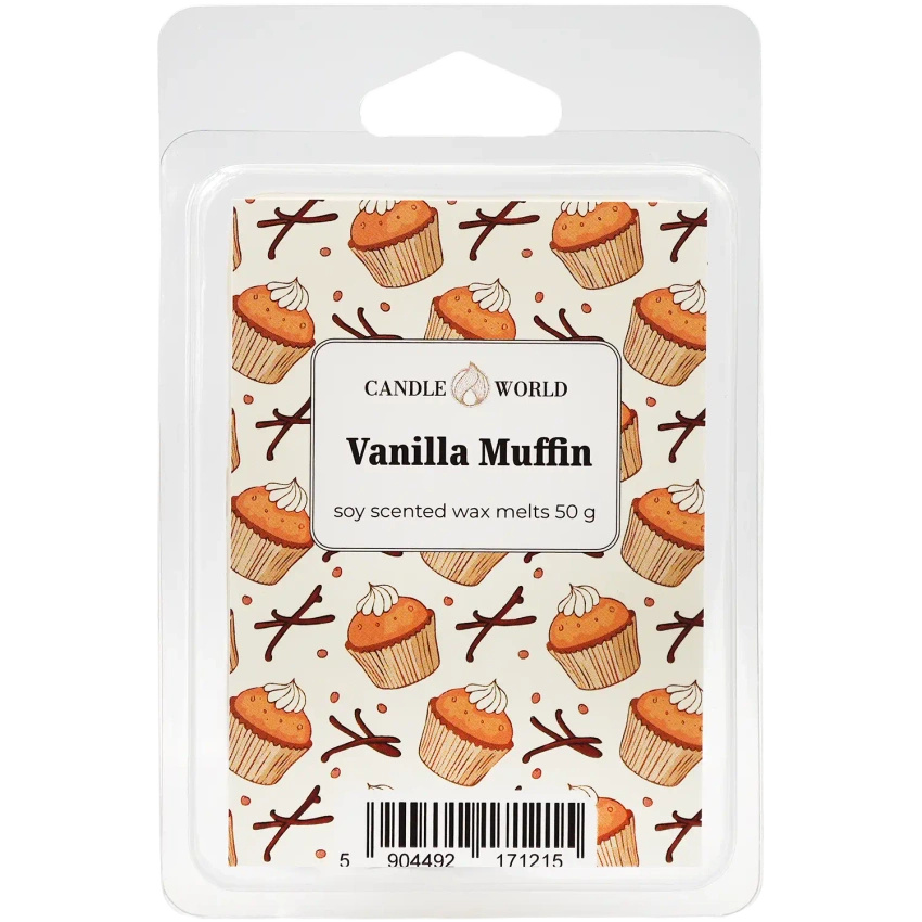 Candle World soja-Duftwachs Vanilla Muffin 50 g Vanille