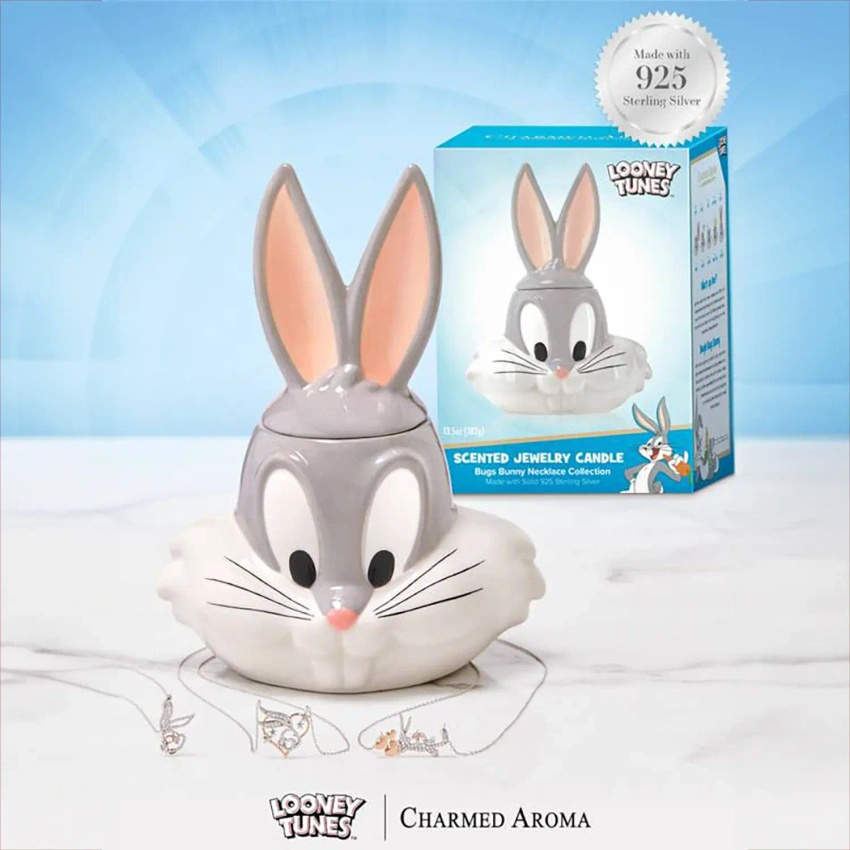 Schmuckkerze Looney Tunes Bugs Bunny 382 g Halskette Silber 925