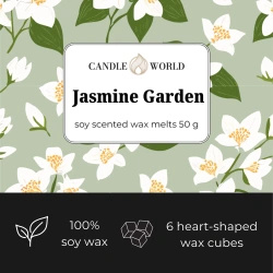 Candle World soy scented wax Jasmine Garden 50 g Jasmine