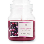 Sojová vonná svíčka Black Cherry Purple River 113 g