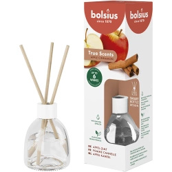Bolsius True Scents diffusore di fragranze a bastoncino 60 ml in vetro - Mela Cannella