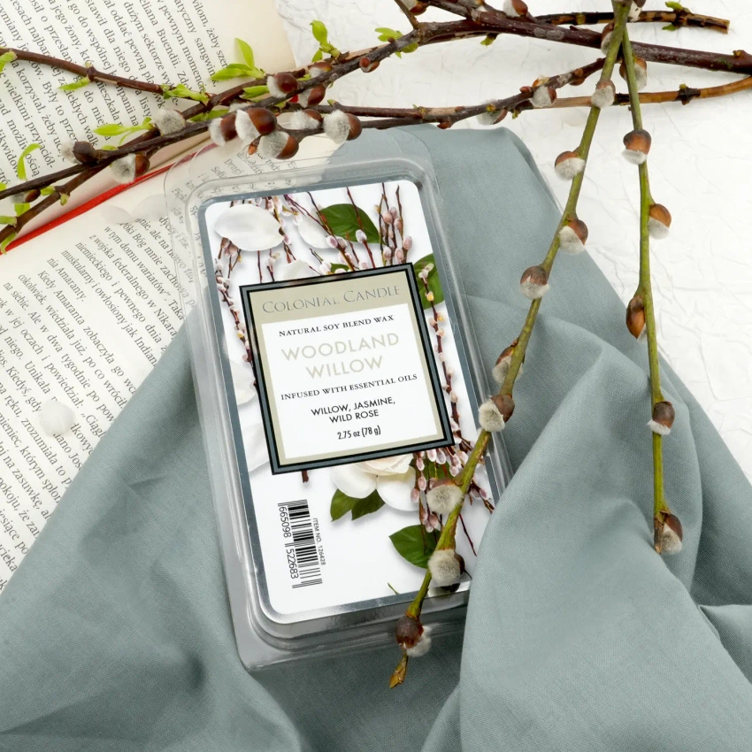 Colonial Candle Classic cire parfumée au soja fondant 77 g - Woodland Willow