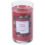 Colonial Candle Classic duża sojowa świeca zapachowa w szkle typu tumbler 19 oz 538 g - Black Cherry