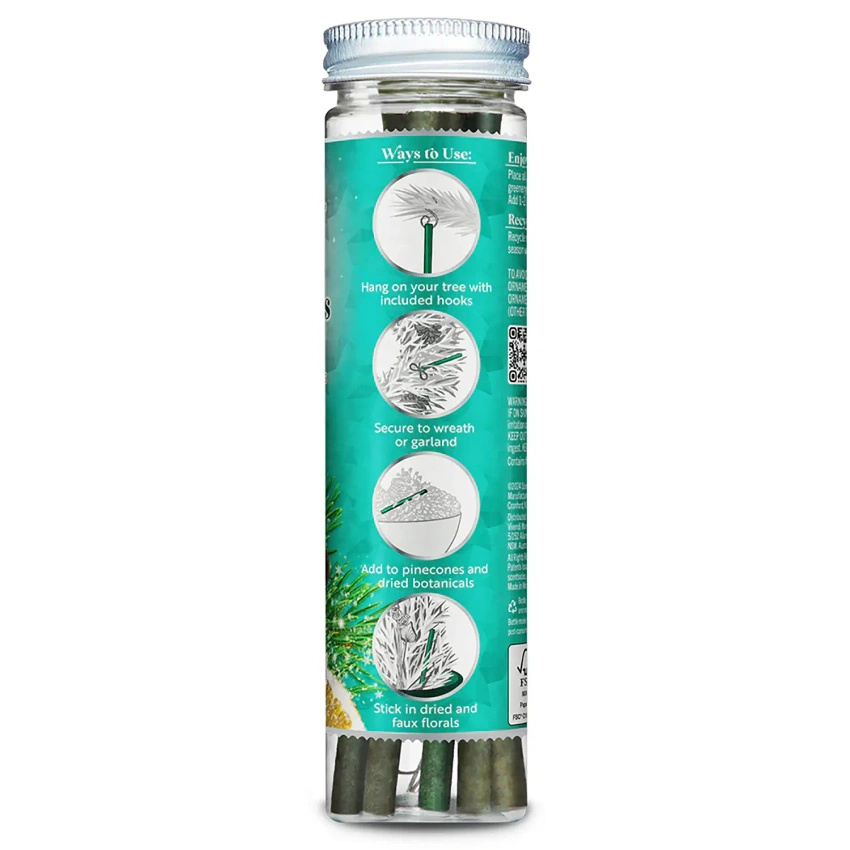 Scentsicles bâtonnets parfumés pour le sapin de Noël 6 pcs - O Christmas Tree