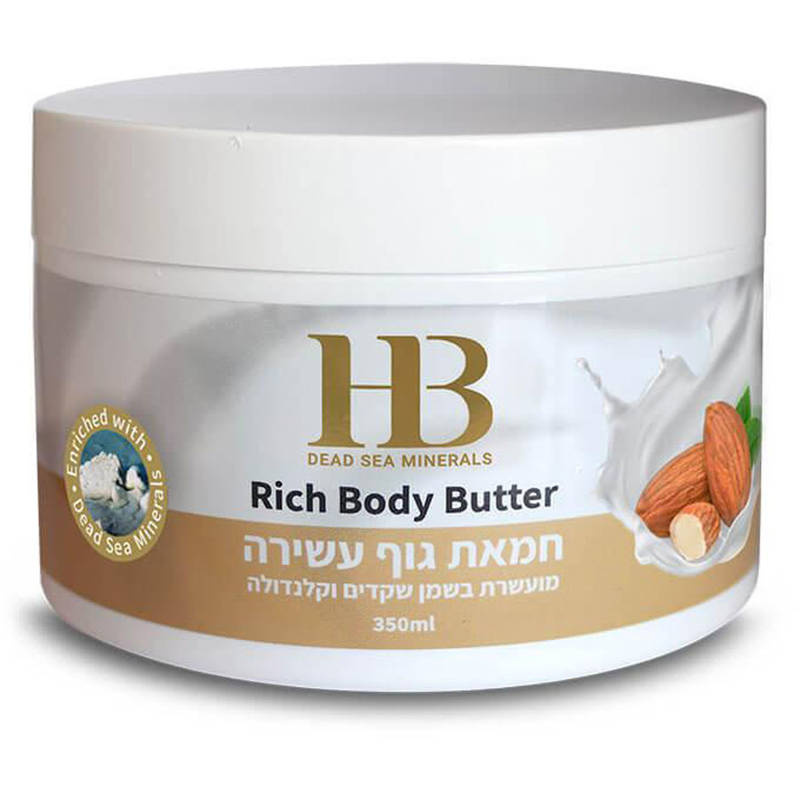Körperbutter mit Mandelöl und Ringelblume 350 g Health & Beauty