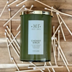 Colonial Candle Sophisticated masculine soy scented candle 22 oz 623 g - Cheviot Birch