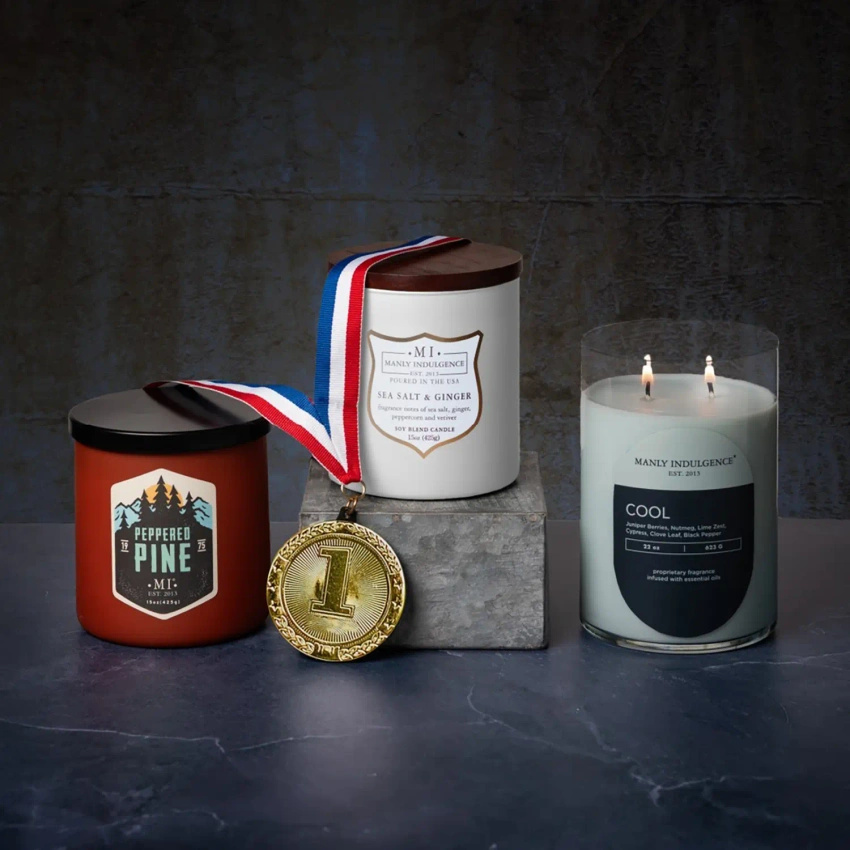 Männer Duftkerze aus sojawachs Cool Colonial Candle