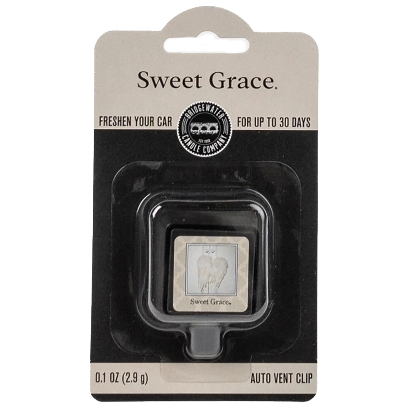 Parfum de voiture Sweet Grace Bridgewater Candle AutoClip