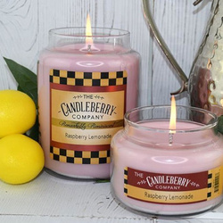 Candleberry candela profumata grande in vetro 570 g - Raspberry Lemonade™
