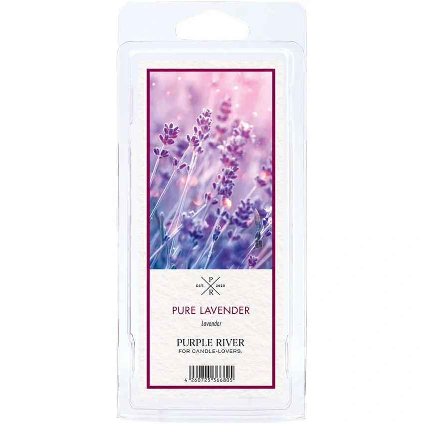 Cera perfumada de soja Pure Lavender Purple River 50 g