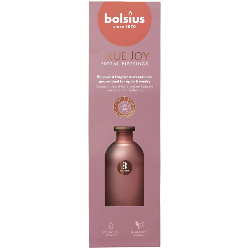 Bolsius True Joy vonná tyčinka 80 ml ve skle - Floral Blessings