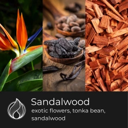 Candle World soja-Duftwachs Sandalwood 50 g