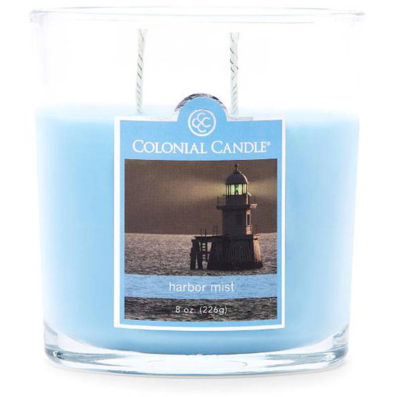 Ovale geurkaars Colonial Candle 226 gr - Harbor Mist