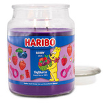 Haribo grote geurkaars in glas - Bessen Berry Mix