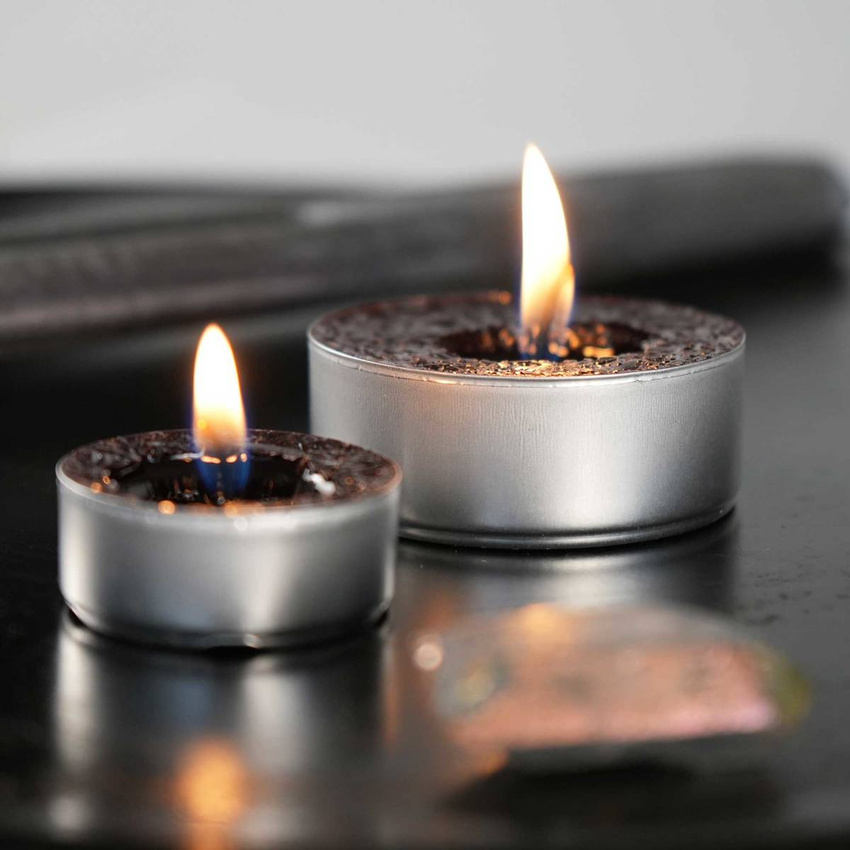 Chacal Ritual Kerze Teelight max Reinigung - Schwarz