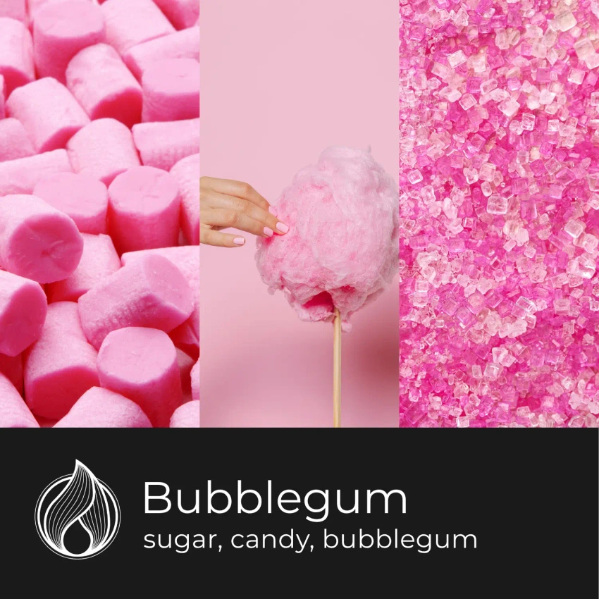 Candle World sojowa świeca zapachowa słoik Bubblegum 110 g Guma balonowa