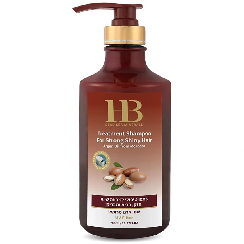 Shampoing soin capillaire à l'huile d'argan et aux minéraux de la Mer Morte 780 ml Health & Beauty