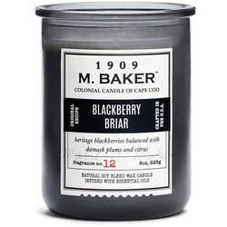 Soja geurkaars apotheekpot 226 g Colonial Candle M Baker - Blackberry Briar