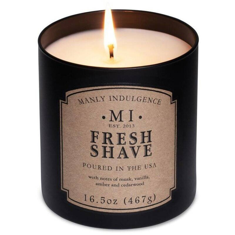 Pánská sojová vonná svíčka Colonial Candle - Fresh Shave