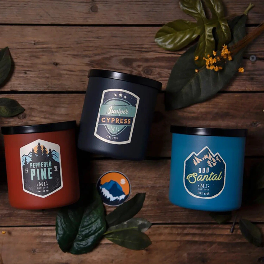 Soja Duftkerze für Herren Juniper Cypress Colonial Candle