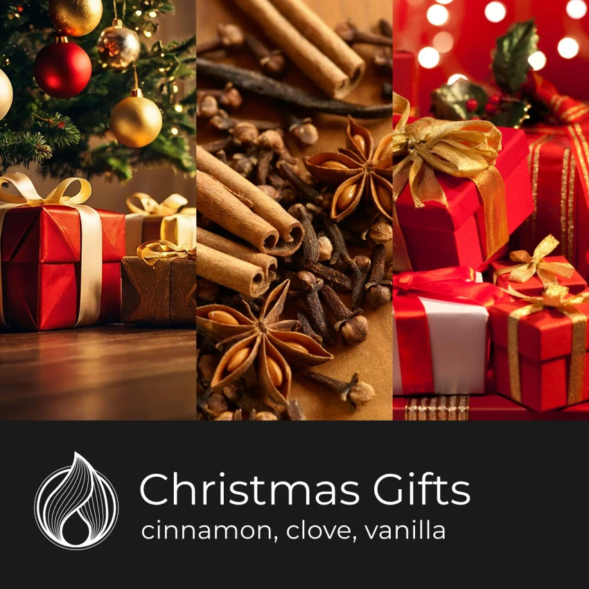Candle World świąteczna sojowa świeca zapachowa 3 knoty Christmas Gifts 460 g
