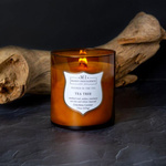 Ароматическая соевая свеча для мужчин деревянный фитиль Colonial Candle - Tea Tree