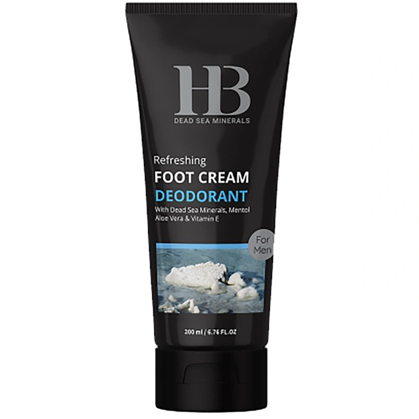 Verfrissende voetcrème voor mannen met Dode Zeemineralen 200 ml Health & Beauty