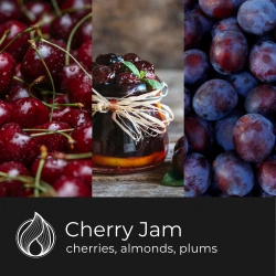 Candle World cera profumata di soia Cherry Jam 50 g Ciliegia