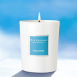 Max Benjamin Collection Classic scented candle in handmade glass - Blue Azure