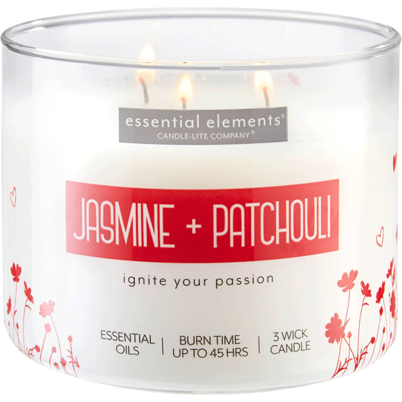 Vela de soja perfumada Jasmine Patchouli Candle-lite