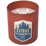 Vela perfumada para hombre Citrus Teakwood Colonial Candle