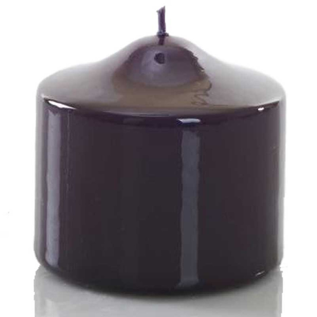 Luxurious classic candle Meloria 80/80 mm - Purple