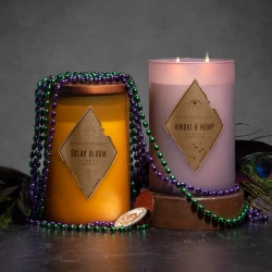 Vela aromática para hombre de soja Hinoki Hemp Colonial Candle