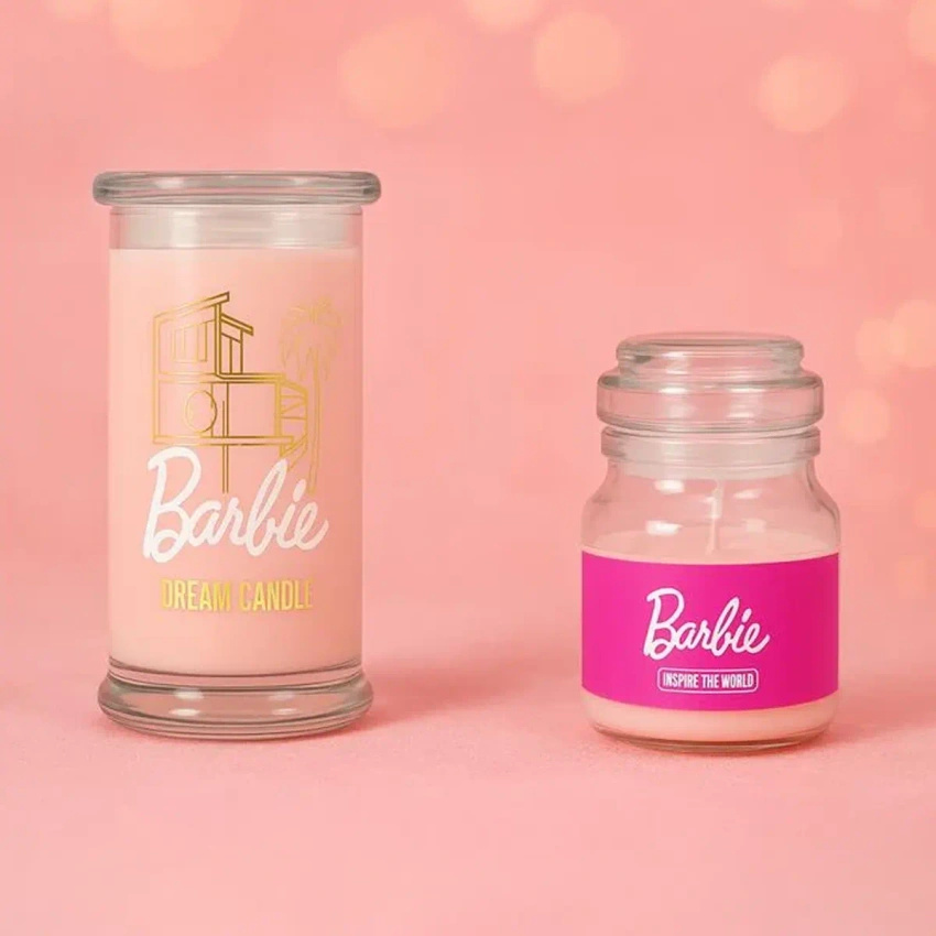 Barattolo per candele profumate Barbie Dream 400 g di fiori di cocco