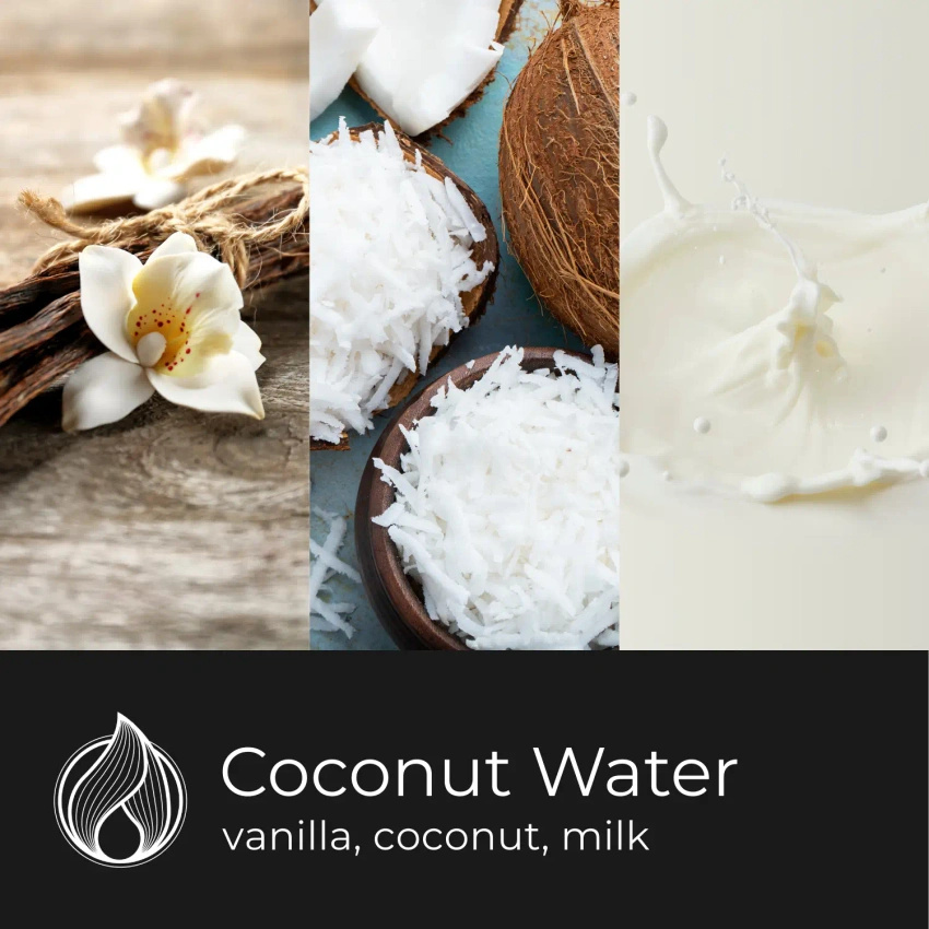Candle World soja geurkaars pot Coconut Water 120 g Kokosnoot