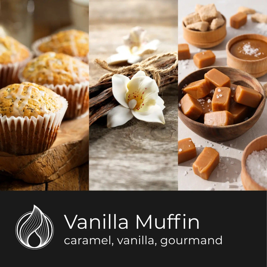 Candle World cera profumata di soia Vanilla Muffin 50 g Vaniglia