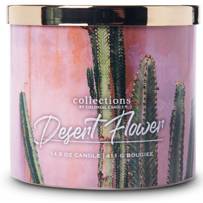 Colonial Candle Desert Collection ароматическая соевая свеча в стакане 3 фитиля 14,5 унций 411 г - Desert Flower