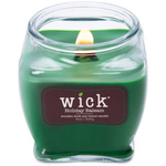 Bougie de soja parfumée Colonial Candle Wick mèche en bois 15 oz 425 g - Holiday Balsam