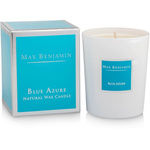 Max Benjamin Классическая ароматическая свеча в стекле ручной работы - Blue Azure
