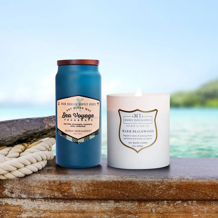 Vela perfumada para hombre Sea Voyage Colonial Candle