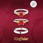 Charmed Aroma świeca z biżuterią Harry Potter Hogwart Gryffindor Pierścionek